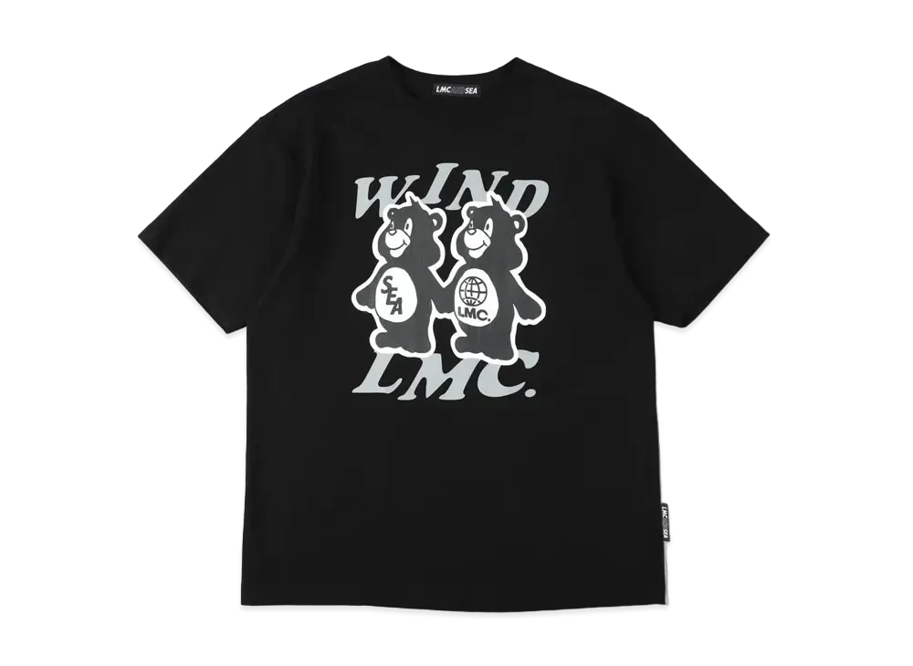 WIND AND SEA x LMC Two Bears S/S Tee "Black"