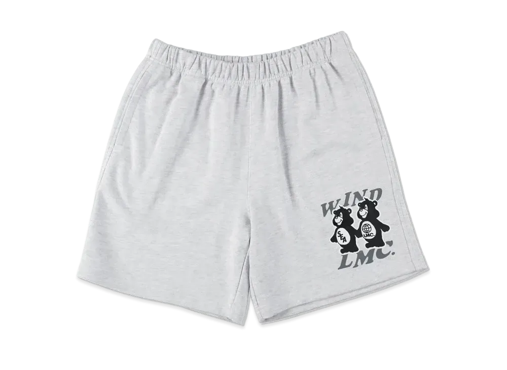 WIND AND SEA x LMC Two Bears Shorts "Gray"