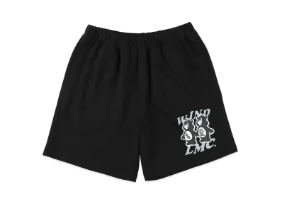 WIND AND SEA x LMC Two Bears Shorts "Black"