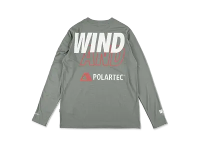 WIND AND SEA Polartec Power Dry L/S Tee "Sage Green"