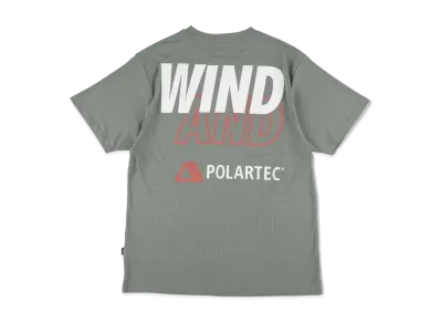 WIND AND SEA Polartec Power Dry S/S Tee "Sage Green"