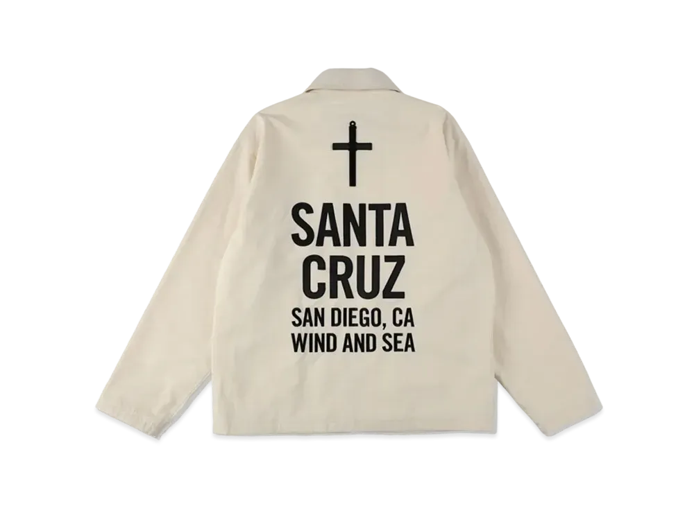 WIND AND SEA SD Santacruz Deck Jacket "Ivory"