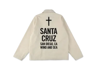 WIND AND SEA SD Santacruz Deck Jacket "Ivory"