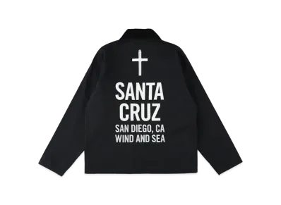 WIND AND SEA SD Santacruz Deck Jacket "Black"