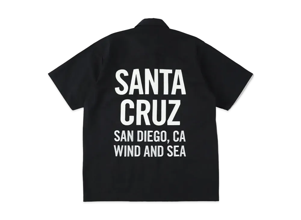 WIND AND SEA SD Santacruz Work Shirt "Black"