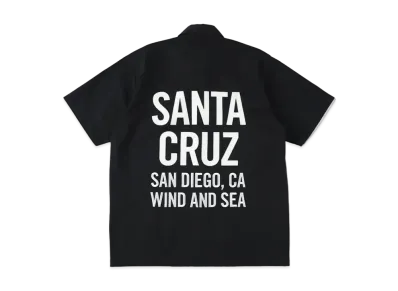 WIND AND SEA SD Santacruz Work Shirt "Black"