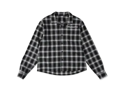 WIND AND SEA SD Santacruz Flannel Shirt "Black"