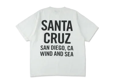 WIND AND SEA SD Santacruz S/S Pocket Tee "White"