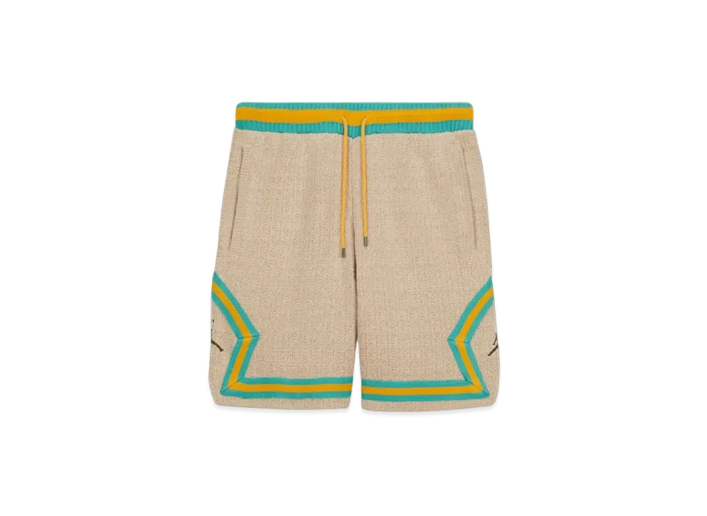 UNION x Jordan x Bephies Beauty Supply Men's Diamond Shorts "Beige"