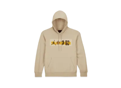 UNION x Jordan x Bephies Beauty Supply Men's Fleece Hoodie "Beige"