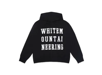 White Mountaineering LOGO HOODIE "BLACK"