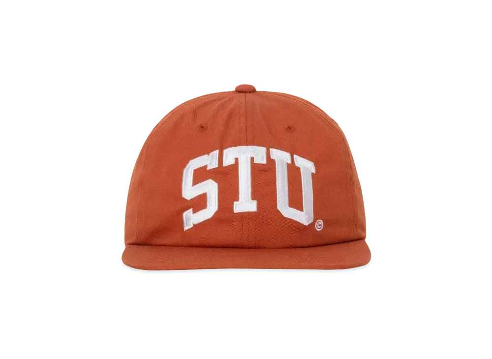 Stussy Mid-Depth Stu Arch Strapback (Cap) "Dark Orange"