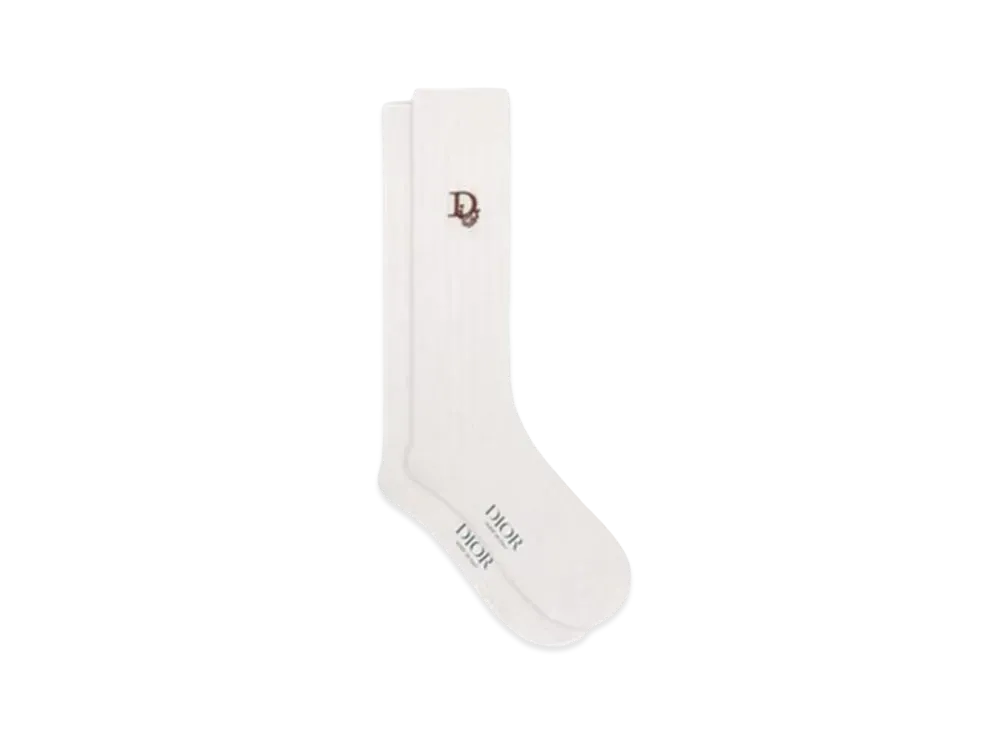 Dior Tears Socks (Cotton) "White"