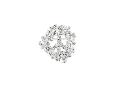 Dior Tears Brooch (Brass) "Silver"
