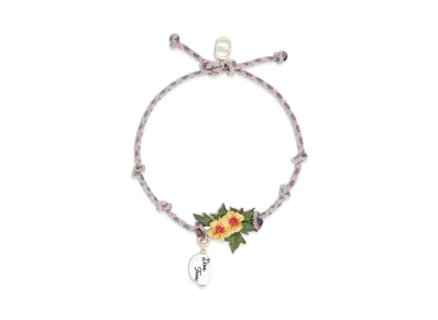 Dior Tears Bracelet (Cord, Resin With a Freshwater Pearl) "Multicolor"