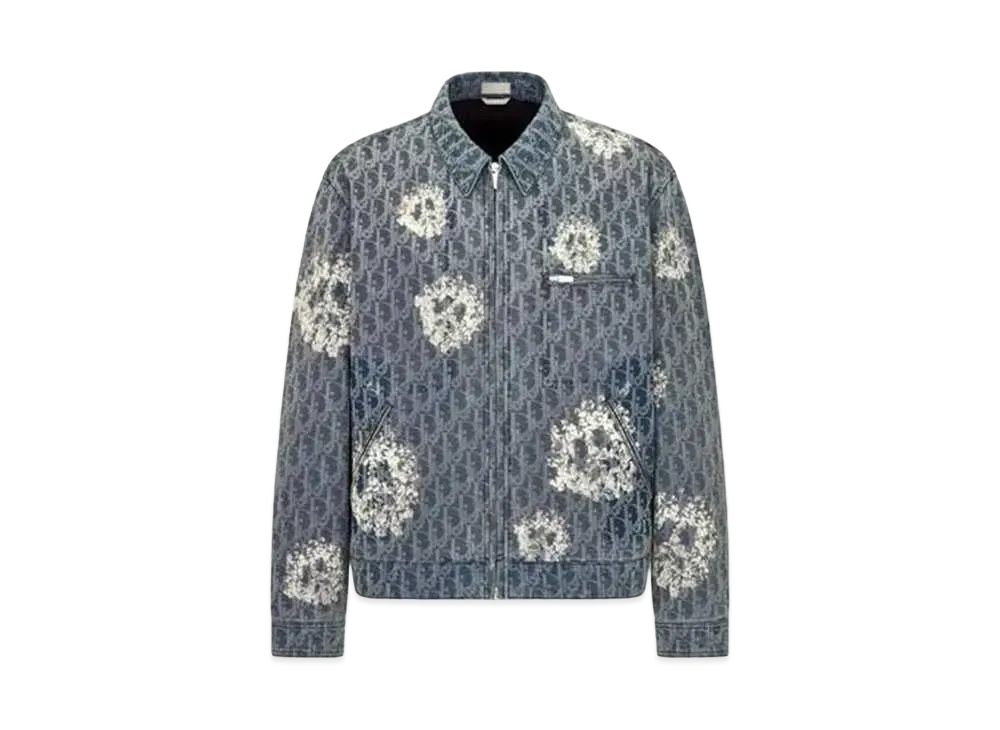 Dior Tears Zipped Blouson "Blue"