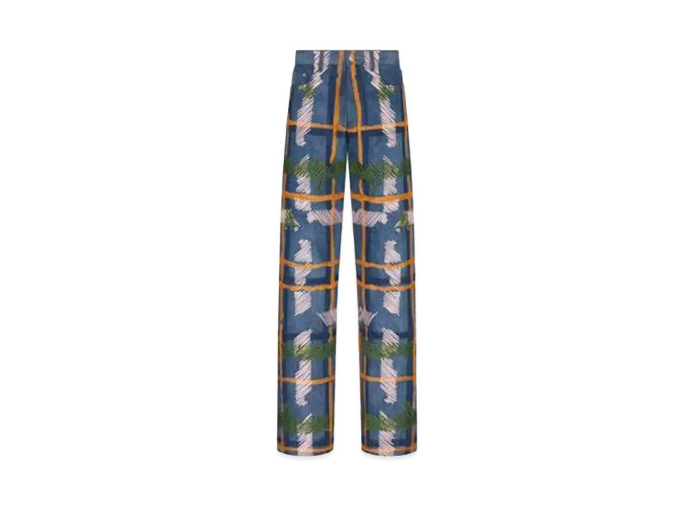 Dior Tears Straight-Fit Jeans "Blue"