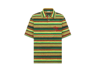 Dior Tears Polo Shirt "Yellow/Green "