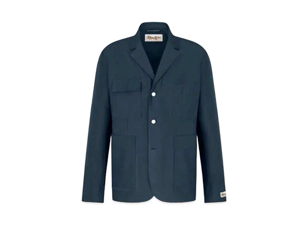 Dior Tears Jacket Cotton Twill "Navy Blue"