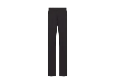 Dior Tears Pants Virgin Wool Faille "Black"