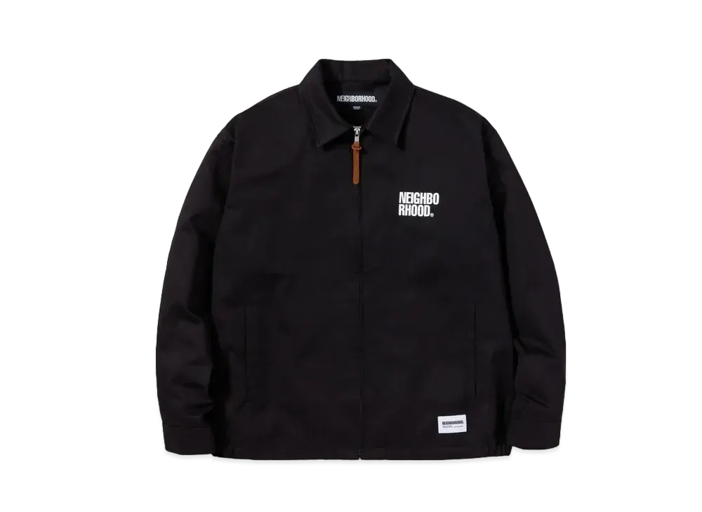 NEIGHBORHOOD Zip Work Jacket "Black"