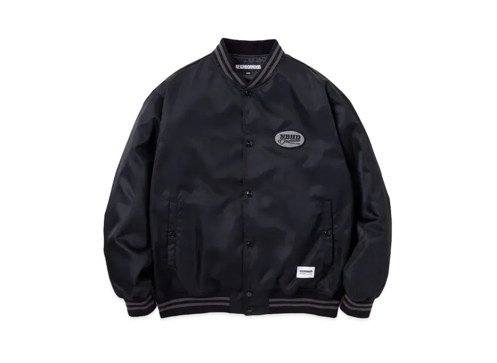 NEIGHBORHOOD Baseball Jacket "Black"