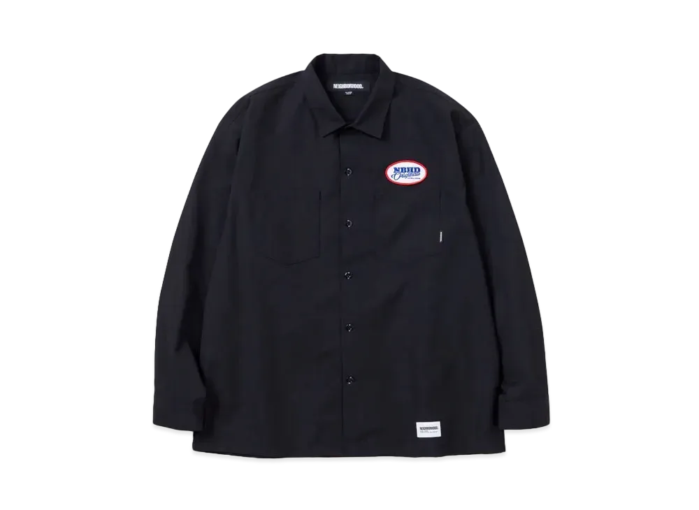 NEIGHBORHOOD Classic Work Shirt LS "Black"