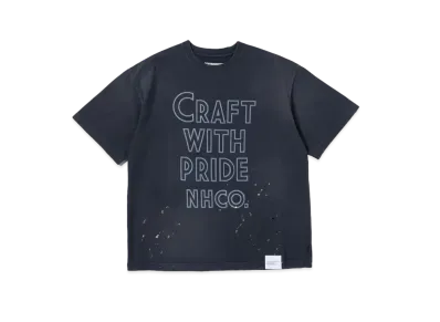 NEIGHBORHOOD Damage Crewneck SS "Black"