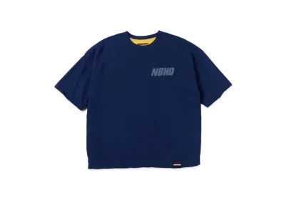 NEIGHBORHOOD Reversible Crewneck SS "Navy/Gold"