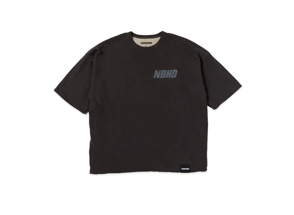 NEIGHBORHOOD Reversible Crewneck SS "Charcoal/Greige"