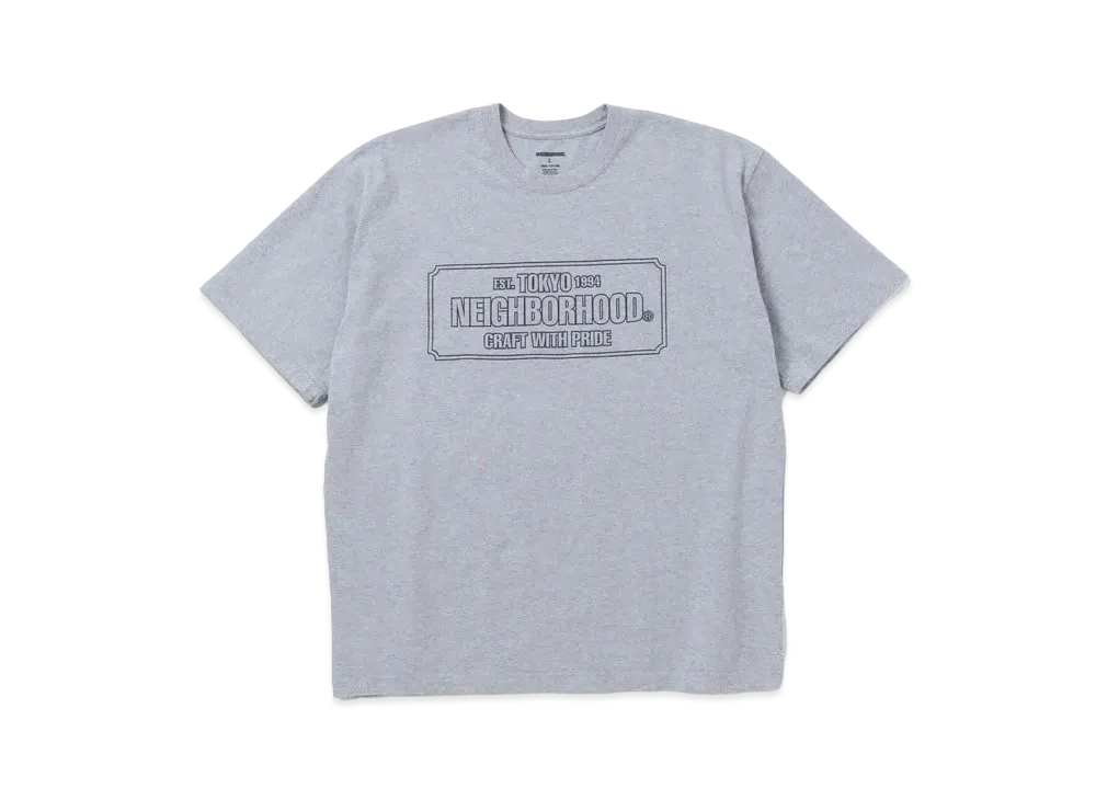 NEIGHBORHOOD NH . Tee SS-1 "Gray"