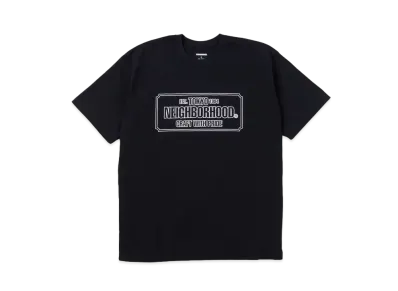 NEIGHBORHOOD NH . Tee SS-1 "Black"
