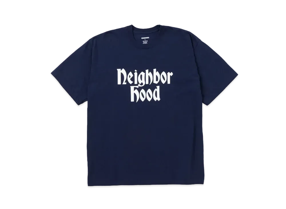 NEIGHBORHOOD NH . Tee SS-10 "Navy"