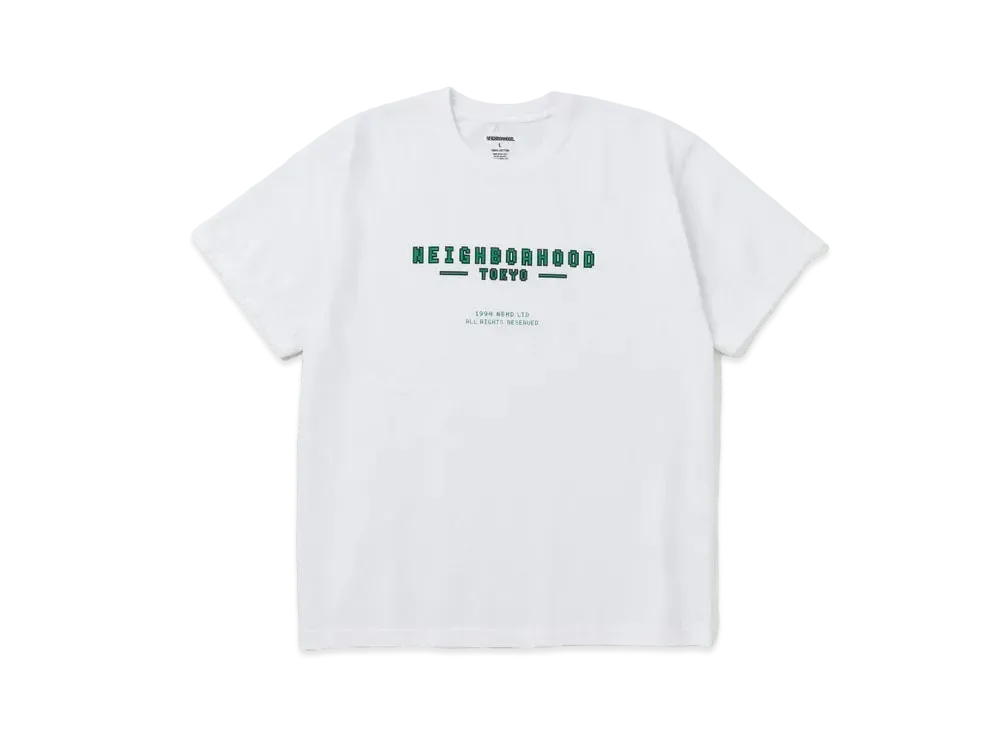 NEIGHBORHOOD NH . Tee SS-11 "White"