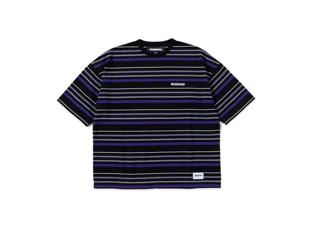 NEIGHBORHOOD Border Crewneck SS "Black"
