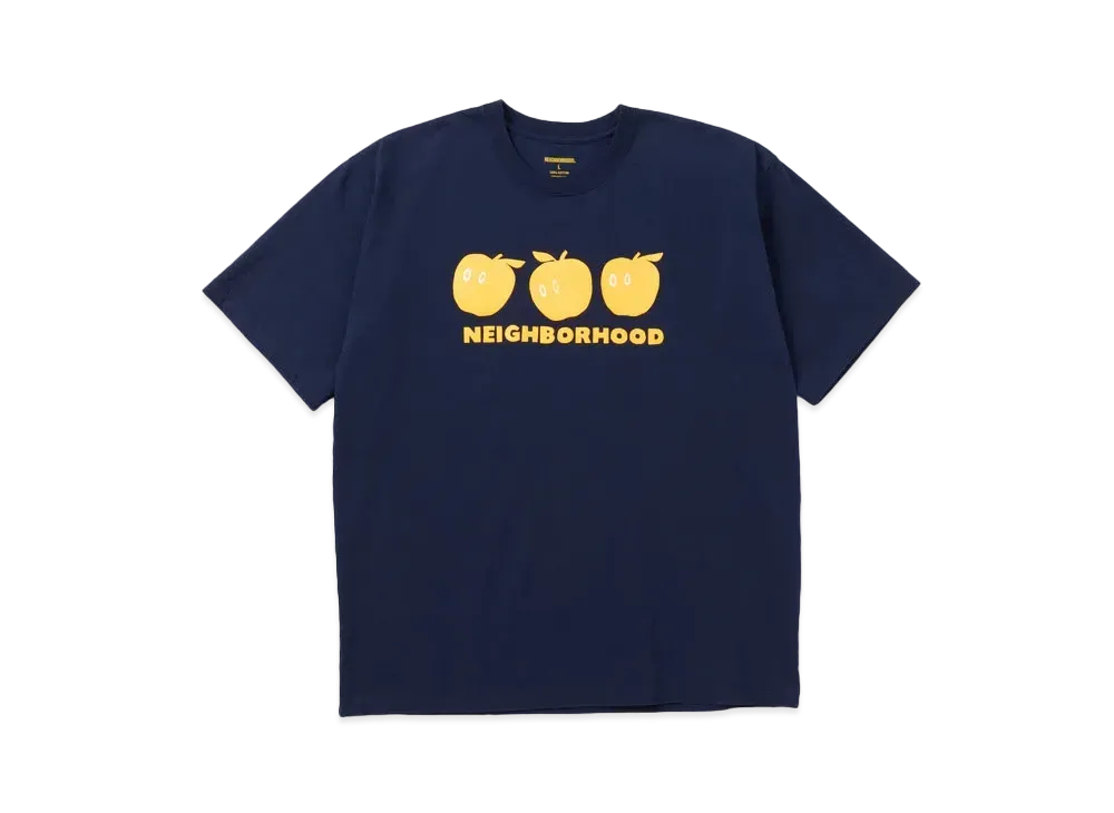 NEIGHBORHOOD NH . Tee SS-19 "Navy"