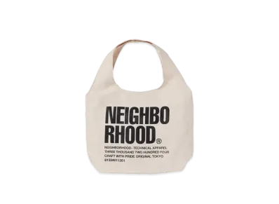 NEIGHBORHOOD ID Tote Bag-M "Natural"