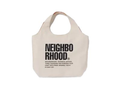 NEIGHBORHOOD ID Tote Bag-L "Natural"