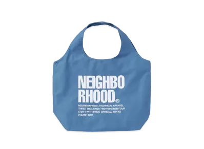 NEIGHBORHOOD ID Tote Bag-L "Blue"