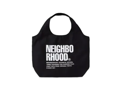 NEIGHBORHOOD ID Tote Bag-L "Black"
