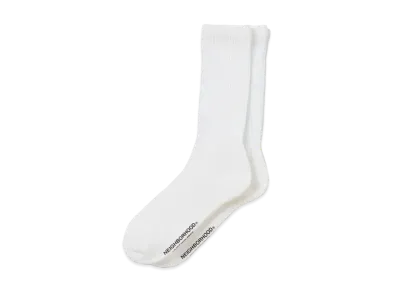 NEIGHBORHOOD Plain Socks "Off White"