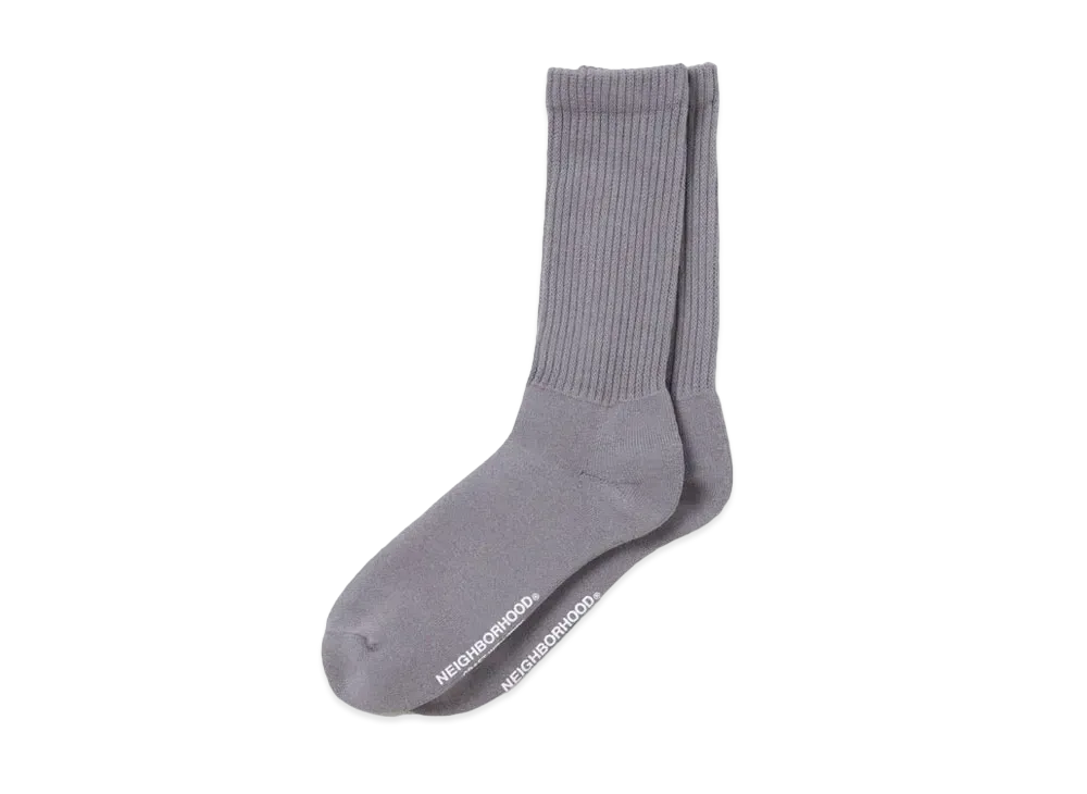 NEIGHBORHOOD Plain Socks "Gray"