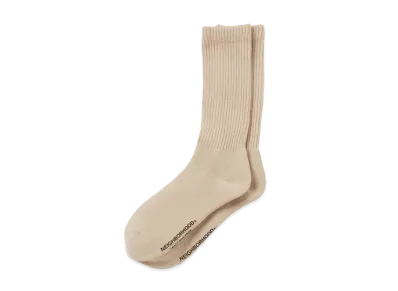 NEIGHBORHOOD Plain Socks "Beige"