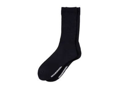 NEIGHBORHOOD Plain Socks "Black"