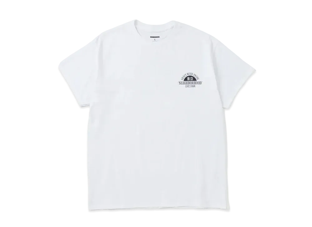 NEIGHBORHOOD NH 231 Spot . Tee SS-13 "White"