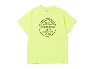 NEIGHBORHOOD NH 231 Spot . Tee SS-14 "Neon Yellow"