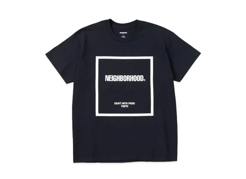 NEIGHBORHOOD NH 231 Spot . Tee SS-15 "Black"