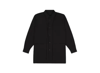 White Mountaineering CORDURA 2WAY LAYERED SHIRT "BLACK"