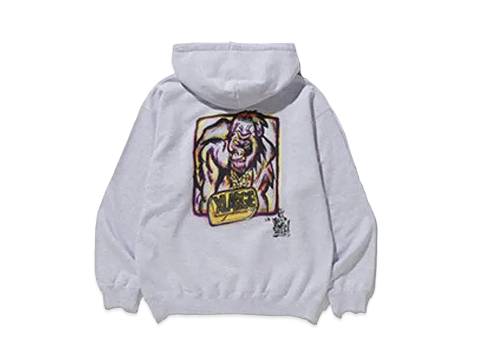 XLARGE x SHIRT KING PHADE Pullover Hooded Sweat "Ash"