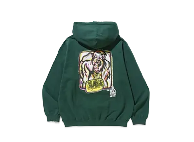 XLARGE x SHIRT KING PHADE Pullover Hooded Sweat "Green"